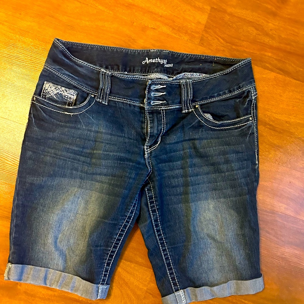 Knee length shorts
